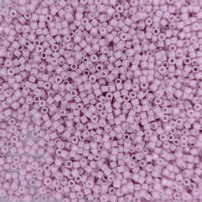 DB0210 - 1g Size 11/0 delicas in Opaque Antique Rose Lustre