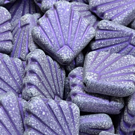 4 x 17mm Diafan beads in Purple 79202