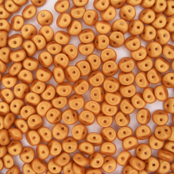 5g x 5mm Es-o beads in Metallic Gold