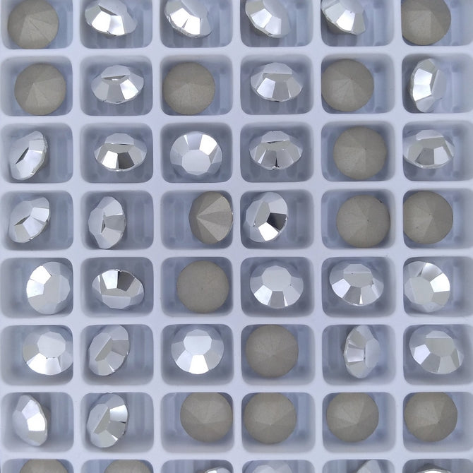 SS39 or 8.3mm Chaton Maxima in Crystal Labrador Silver (Preciosa)