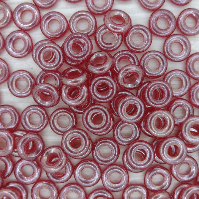 10mm ring in Ruby Shimmer