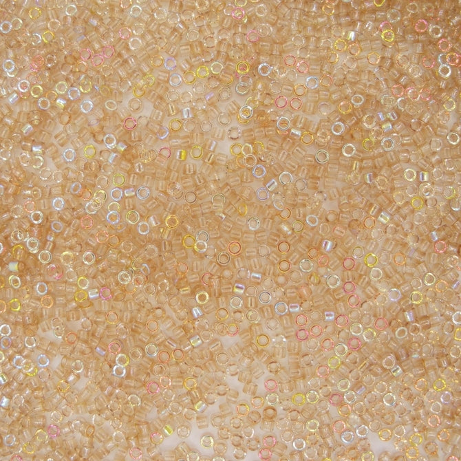 DB55021 - 5g Size 11/0 delicas in Lemon Rainbow