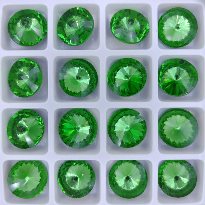 14mm rivoli in Erinite (Aurora)