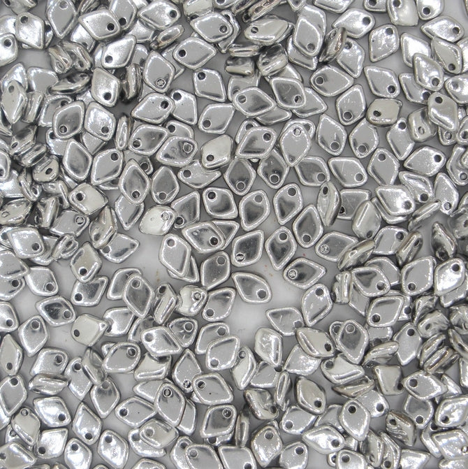 5g Dragon Scale beads in Silver