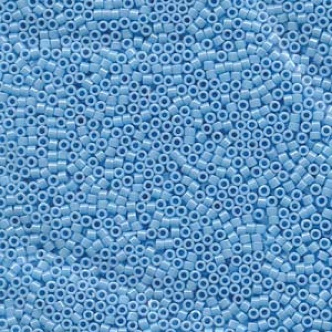 DB0215 - 1g Size 11/0 delicas in Opaque Sky Blue Lustre