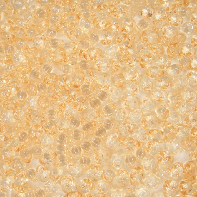 10g Superduo beads in Champagne Lustre
