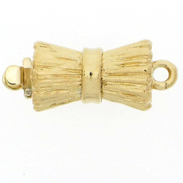 Neumann Gold clasp with 1 row 13733 - 14x8mm