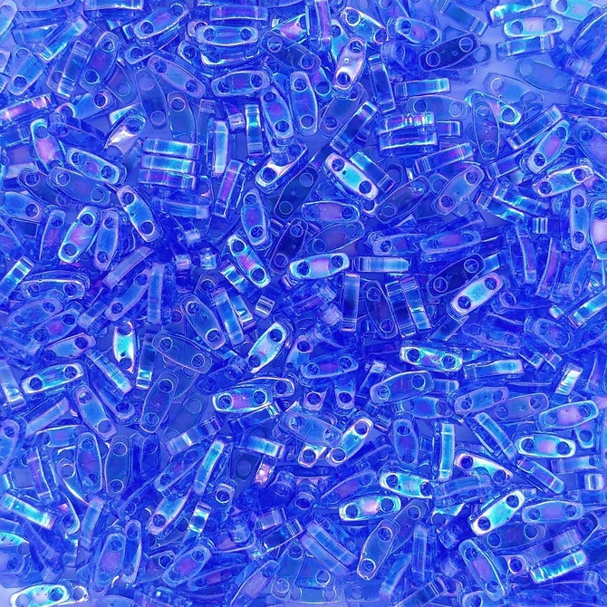 QTL0261 - 5g Quarter Tilas in Transparent Sapphire AB