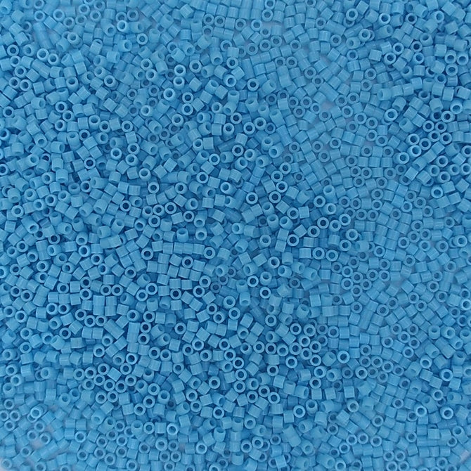 DBS0725 - 2.5g Size 15/0 delicas in Opaque Light Blue