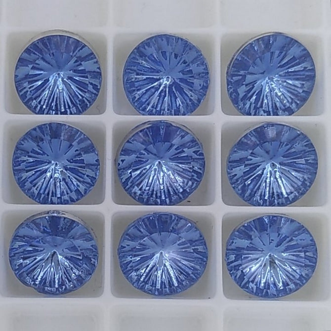 10mm Light Sapphire chaton from Germany