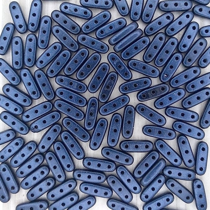 25 x CzechMate beams in Metallic Suede Dark Blue