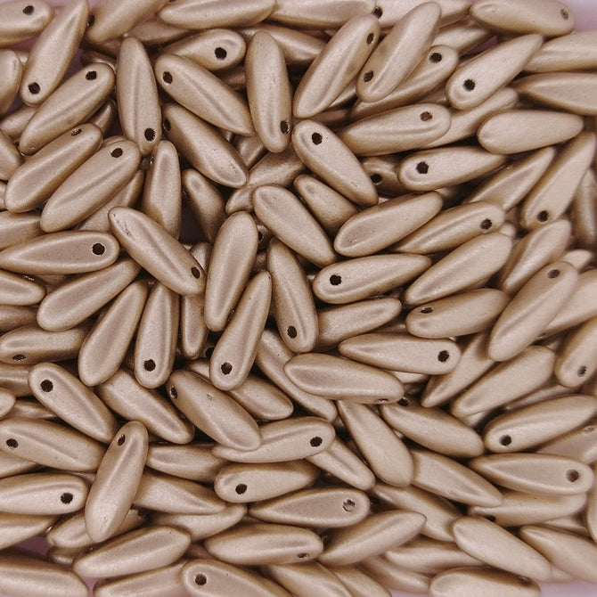 25 x mini daggers in Aztec Gold (3x11mm)