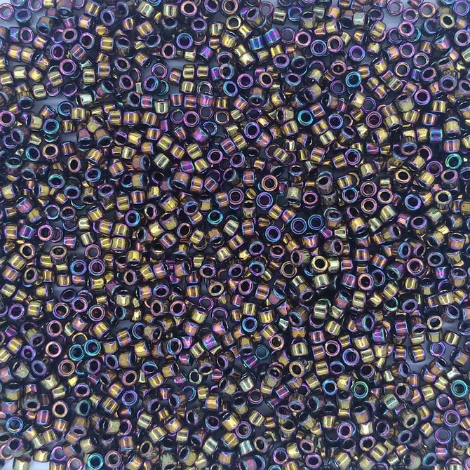 DB0023 - 1g Size 11/0 delicas in Metallic Gold Iris