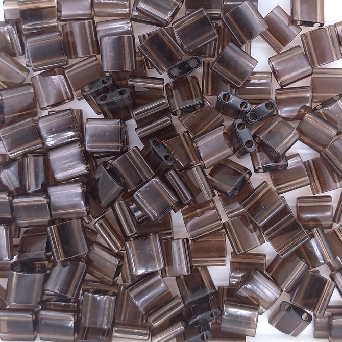 TL0135 - 5g Tila beads in Transparent Root Beer