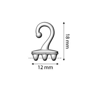 Cymbal Mesaria III ending for Superduo in 24kt Gold plate - 012438