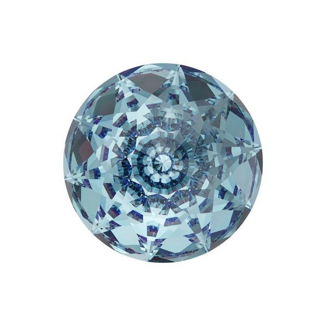 14mm Dome Crystal in Aquamarine (Swarovski)