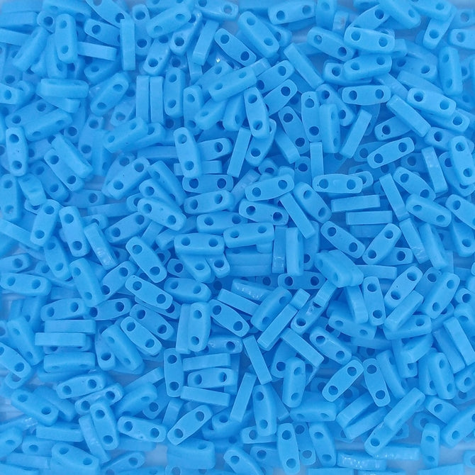 QTL0413 - 5g Quarter Tilas in Opaque Turquoise Blue