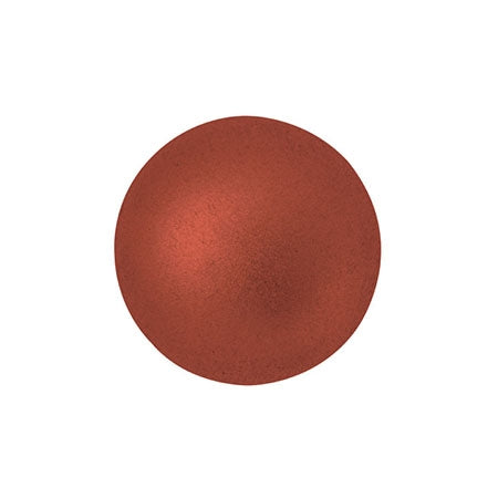 14mm Cabochon par Puca in Matt Bronze Red