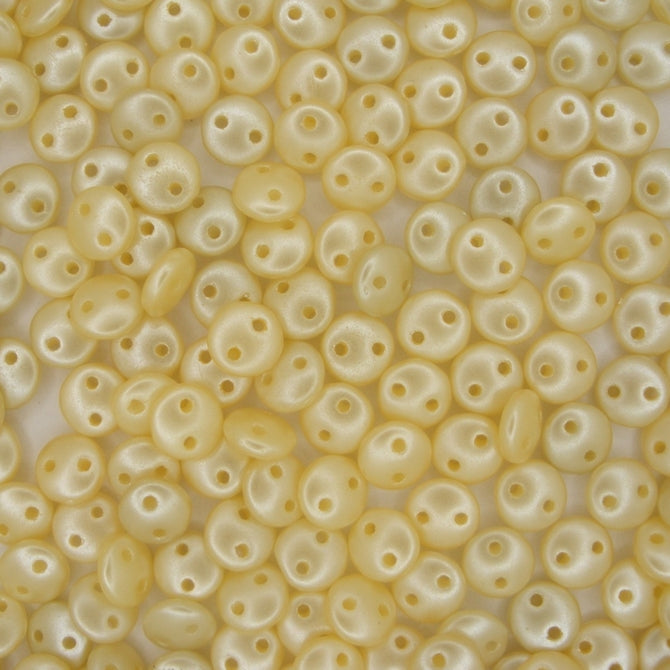25 x CzechMate lentils in Pearl Coat Cream