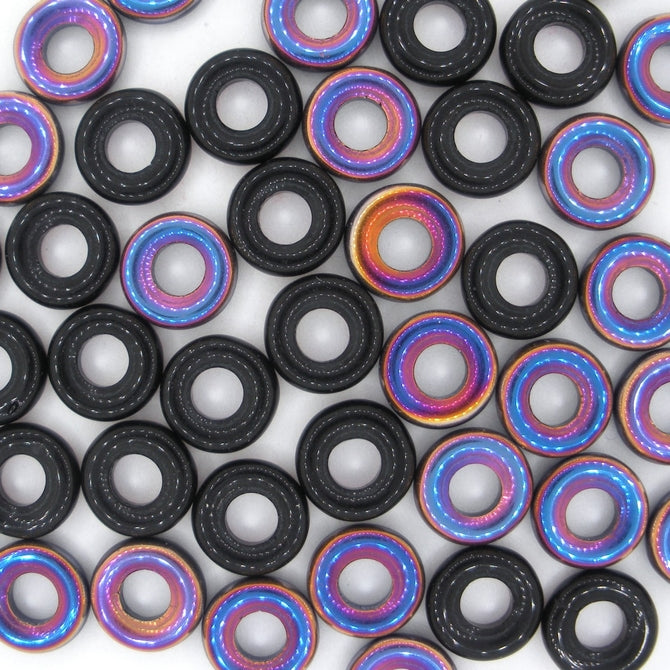 9mm ring in Black Sliperit