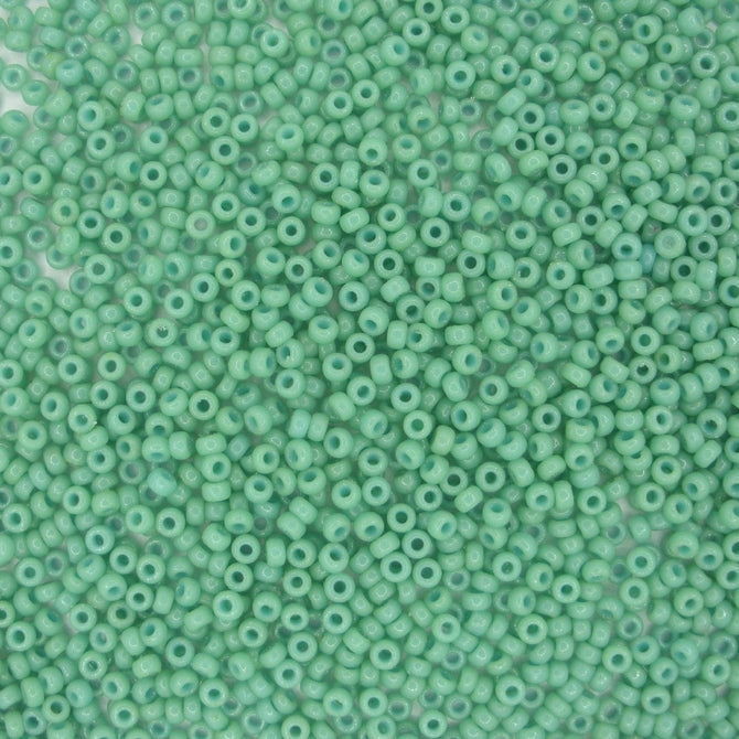 4475 - 10g Size 11/0 Miyuki seed beads in Duracoat Sea Opal