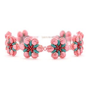Pattern - Berry Blossoms bracelet