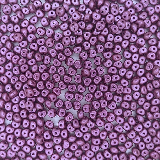 5g x 4mm Es-o beads in Pastel Burgundy