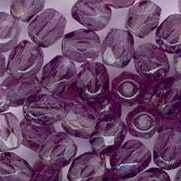 50 x 4mm faceted beads in Tanzanite