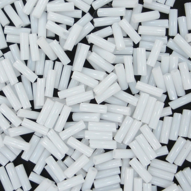 10g x 6mm Matsuno Bugles in Opaque White