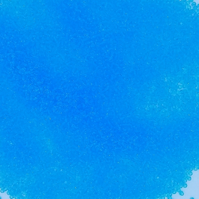 5g Size 16/0 Preciosa seed beads in Turquoise Blue