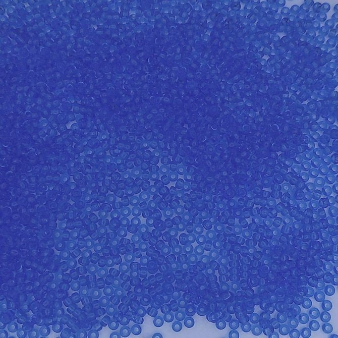 0150 - 10g Size 11/0 Miyuki seed beads in Transparent Sapphire