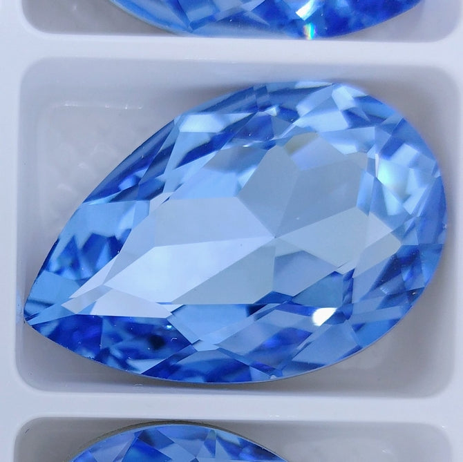 30x20mm Drop in Light Sapphire (Aurora)