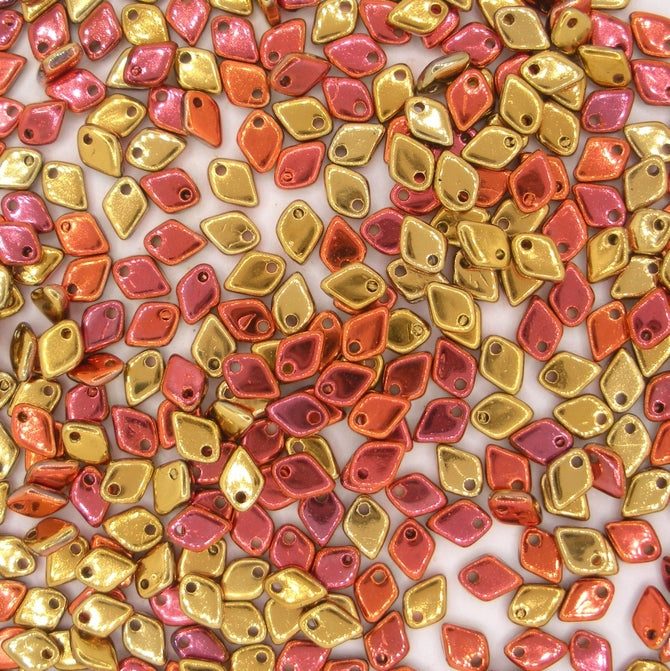 5g Dragon Scale beads in California Gold Rush