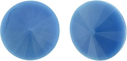 14mm rivoli in Opaque Sky Blue (Matubo)