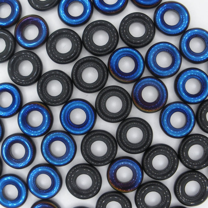 9mm ring in Black Azuro