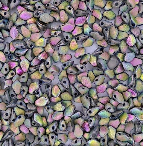 5g Gekko beads in Etched Full Vitrail