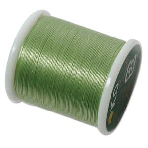 16AG - 50m KO beading thread in Apple Green