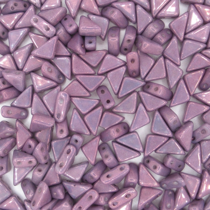 25 x Tango beads in Lila Vega Lustre