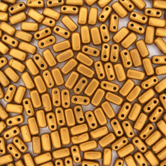 50 x CzechMate bricks in Matt Goldenrod