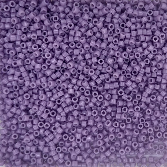 DB2139 - 1g Size 11/0 delicas in Duracoat Opaque Dark Orchid
