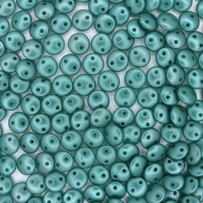 25 x CzechMate lentils in Pearl Coat Teal