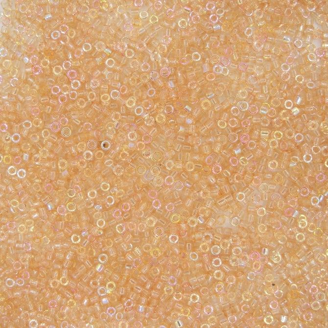 DB55018 - 5g Size 11/0 delicas in Yellow Rainbow