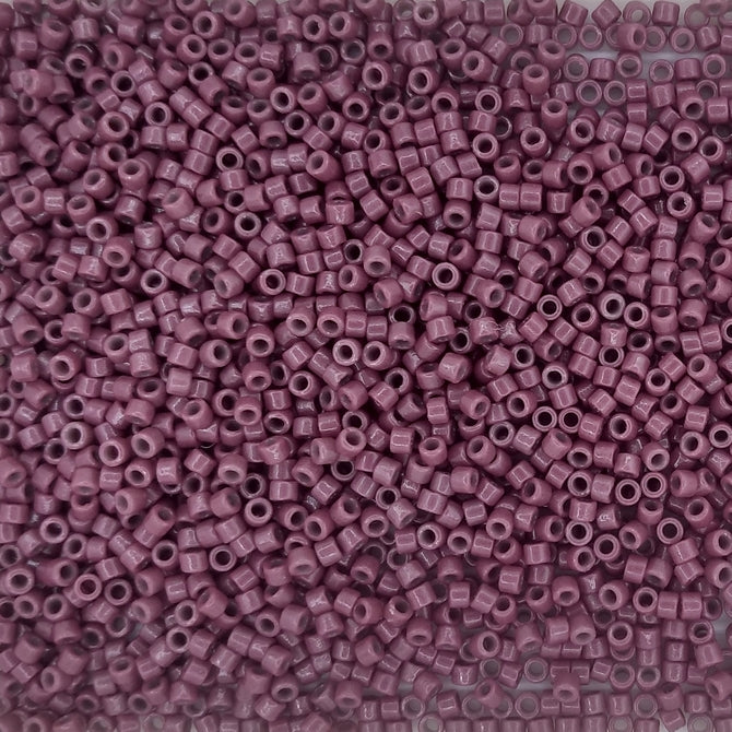 DB2355 - 5g Size 11/0 delicas in Duracoat Opaque Plum Berry