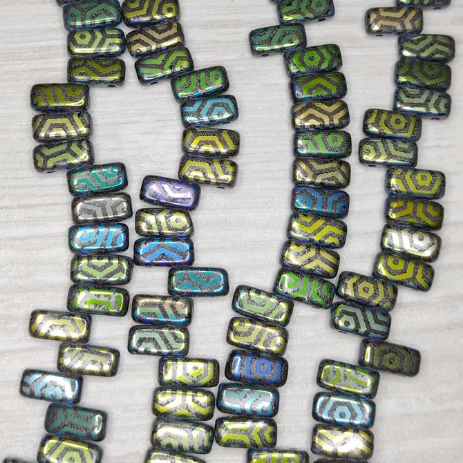 40 x Czech bricks in laser etched Large Honeycomb