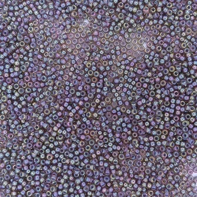 0360 - 10g Size 11/0 Miyuki seed beads in Lined Light Amethyst AB