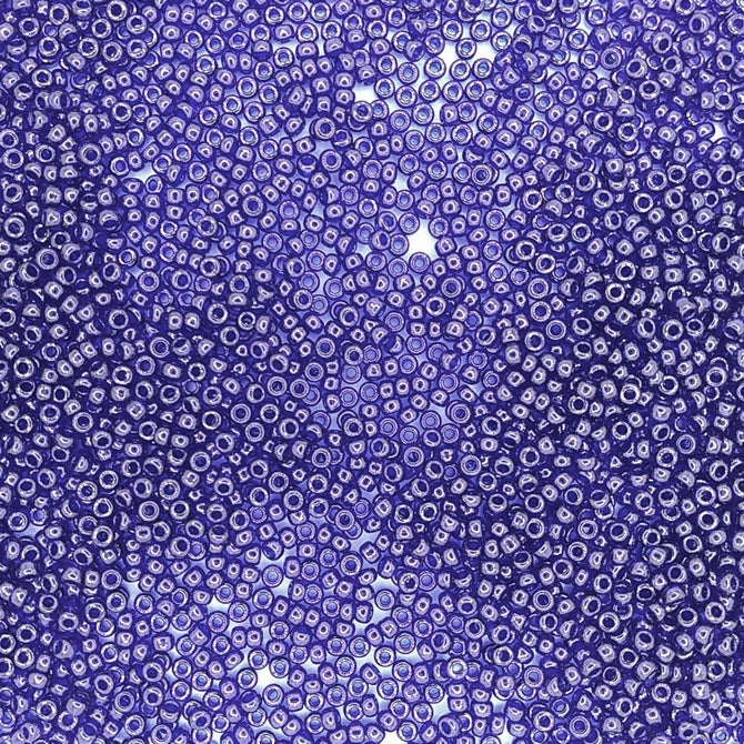 0308 - 10g Size 11/0 Miyuki seed beads in Sapphire Gold Lustre
