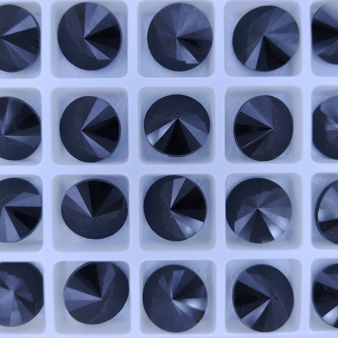 14mm rivoli in Black (Aurora)