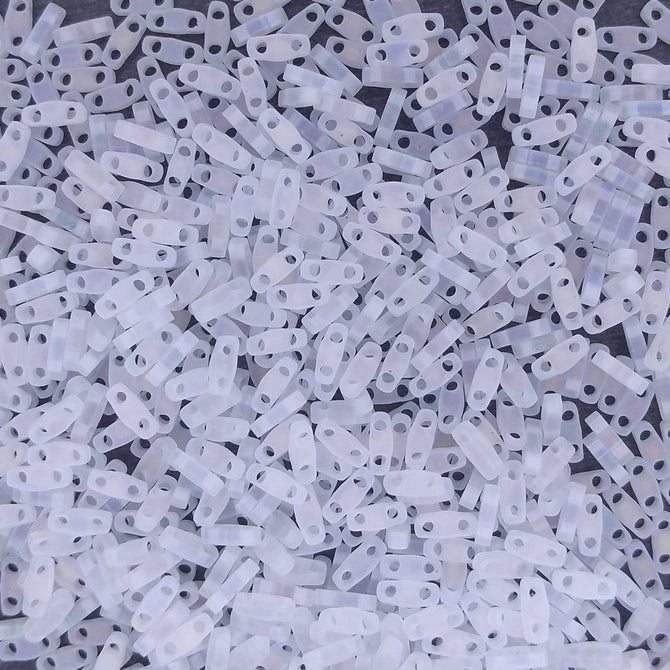 QTL0131FR - 5g Quarter Tilas in Matt Crystal AB