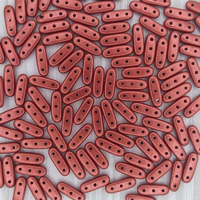 25 x CzechMate beams in Saturated Metallic Aurora Red