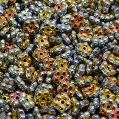 25 x 5mm Forget me Not flowers in Full Marea